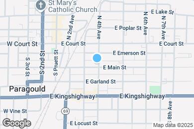 Map image of the property - 321 E Main St