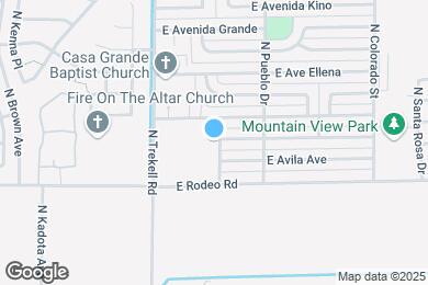 Map image of the property - 2437 N Amarillo St