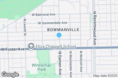 Map image of the property - 5235 N Damen Ave