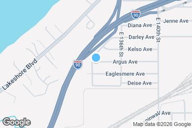 Map image of the property - 13308 Argus Ave