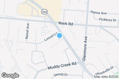 Map image of the property - 3414 Corrine Ave