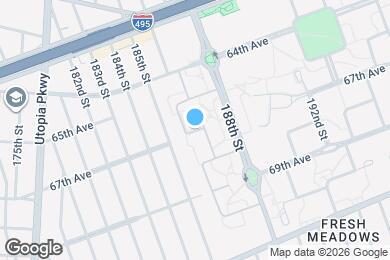Map image of the property - 67-05 186th Ln
