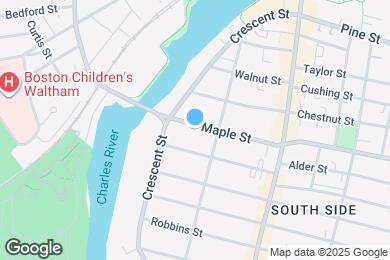 Map image of the property - 25 Maple St