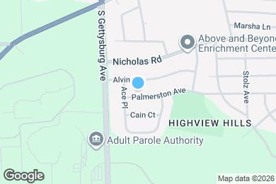 Map image of the property - 3921 Palmerston Ave