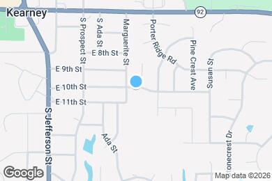 Map image of the property - 505 E 10th St