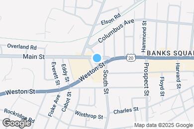 Map image of the property - 21 Weston St