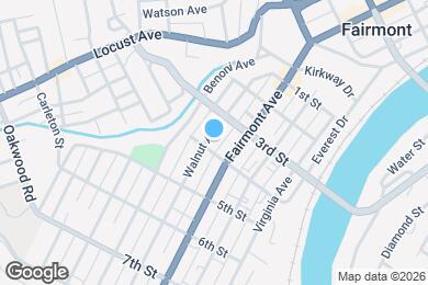 Map image of the property - 320 Walnut Ave