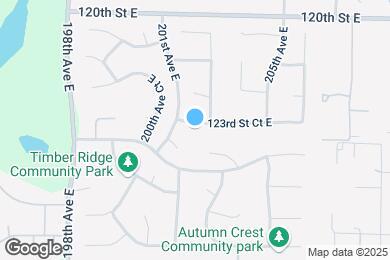 Map image of the property - 20114 123rd St Ct E