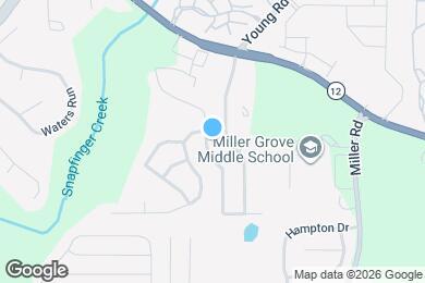 Map image of the property - 2198 Creekview Trail