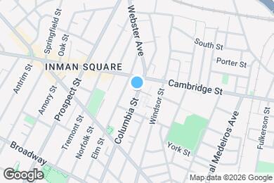 Map image of the property - 385 Columbia St