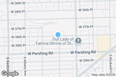 Map image of the property - 2901 W 38th St