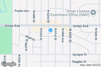 Map image of the property - 4407 N 62nd St