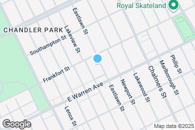 Map image of the property - 5075 Eastlawn St