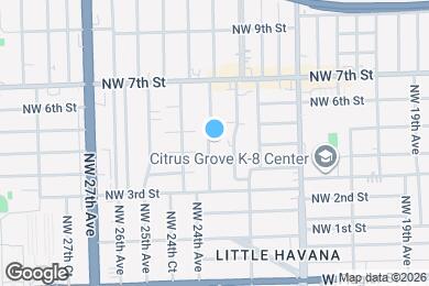 Map image of the property - 443 NW 23rd Pl