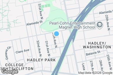 Map image of the property - 928 30th Ave N