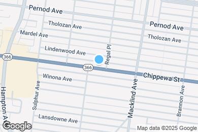 Map image of the property - 5515 Chippewa St