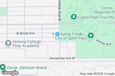 Map image of the property - 1151 Hamline Ave N