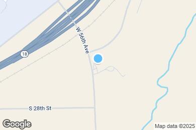 Map image of the property - 2640 W 56th Ave