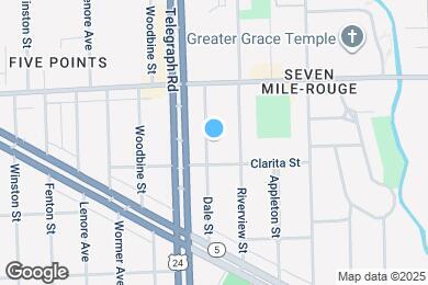 Map image of the property - This beautifully updated 3-bedroom, 1-bath...