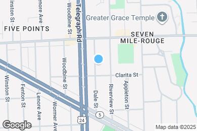 Map image of the property - This beautifully updated 3-bedroom, 1-bath single-family home is ready for move-in!