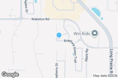 Map image of the property - 5478 Bradford Green Trail