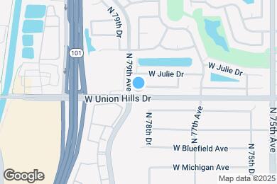 Map image of the property - 7841 W McRae Way