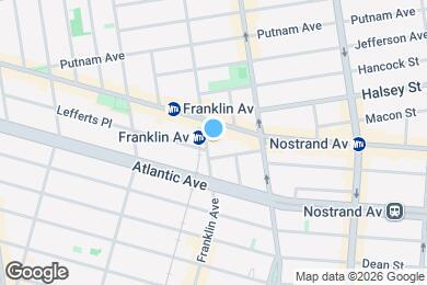 Map image of the property - 533 Franklin Ave