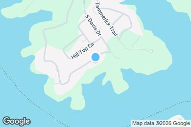 Map image of the property - 290 S Port Bass Dr