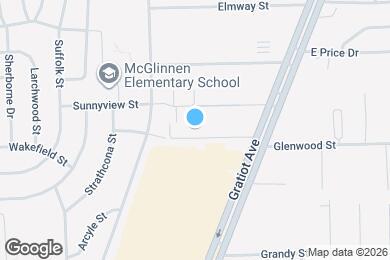 Map image of the property - 21661 Hillside Dr