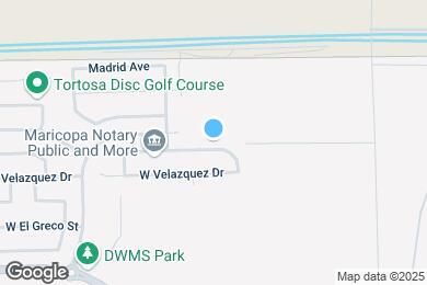 Map image of the property - 35676 W Costa Blanca Dr