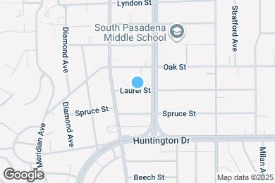 Map image of the property - 1523 Laurel St