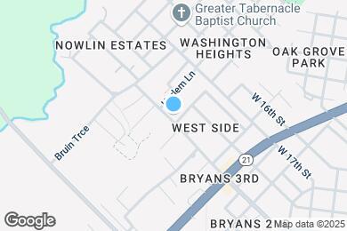 Map image of the property - 1402 W Martin Luther King Jr St