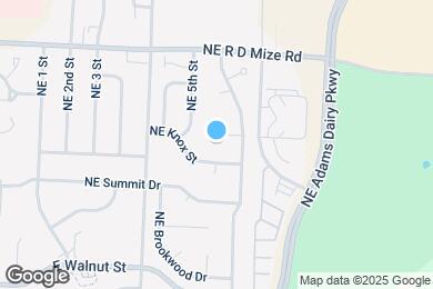 Map image of the property - 504 NE Brookwood Cir