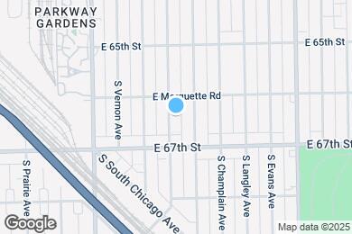 Map image of the property - 6623 S Rhodes Ave