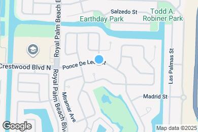Map image of the property - 276 Ponce De Leon St