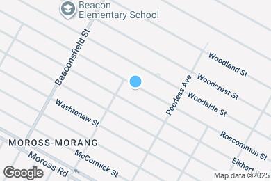 Map image of the property - 19944 Roscommon St