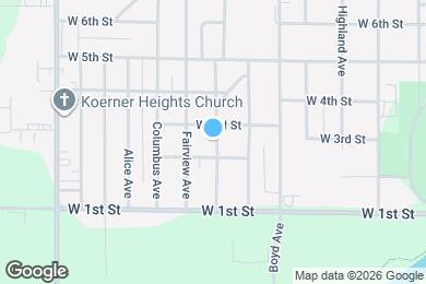 Map image of the property - 211 McLain Ave
