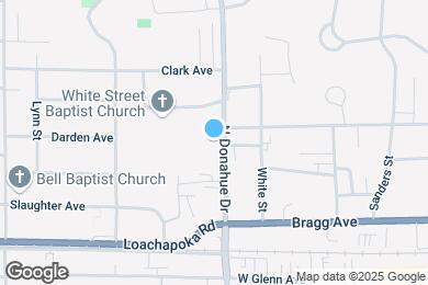 Map image of the property - 423 N Donahue Dr
