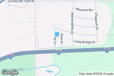 Map image of the property - 1116 Penny Ln