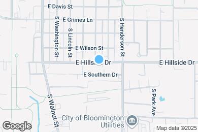 Map image of the property - 416 E Hillside Dr