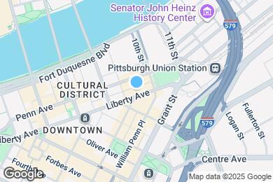 Map image of the property - 947 Liberty Ave