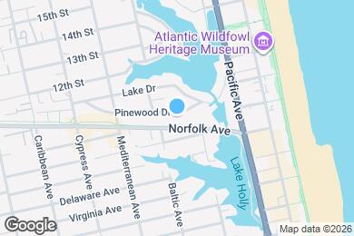 Map image of the property - 416 Pinewood Dr