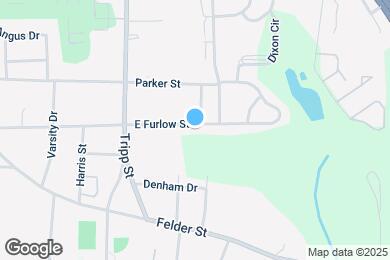 Map image of the property - 1027 E Furlow St