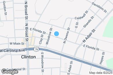 Map image of the property - 306 E Florida St