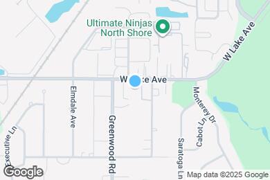 Map image of the property - 3219 W Lake Ave