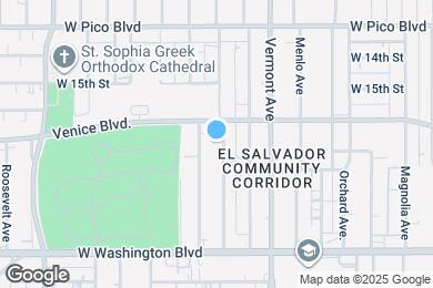 Map image of the property - 1621 1/2 S Berendo St