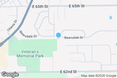 Map image of the property - 12305 Bearsdale Dr