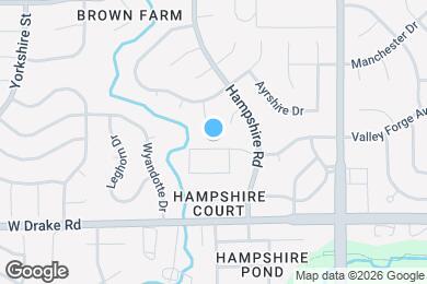 Map image of the property - 2342 Valley Forge Ave