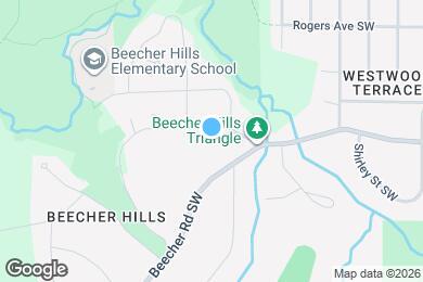 Map image of the property - 2158 Beecher Cir SW