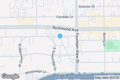 Map image of the property - Serenity Apartments